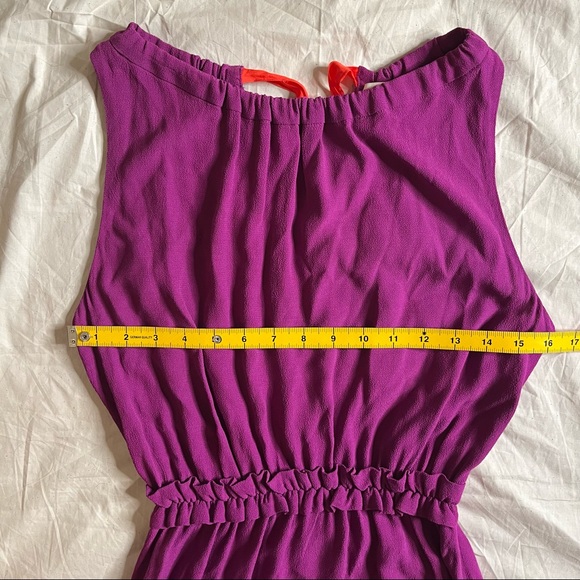 Kate Spade Purple Dress with Back Tie Detail Size S - Picture 6 of 8
